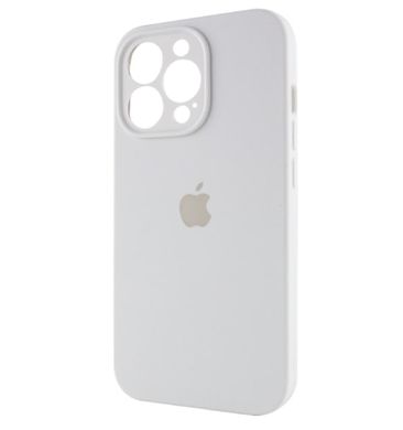Чохол Silicone Case Full Camera Protective (AA) для Apple iPhone 13 Pro (Білий / White) фото