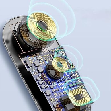 Бездротове зарядний пристрій Baseus Smart 3in1 (WX3IN1-B02) швидка зарядка 2.0A Wireless Charger БЗУ біле White фото
