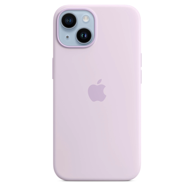 Чехол Silicone Case with Magsafe для Apple iPhone 14 Storm Blue AAA фото