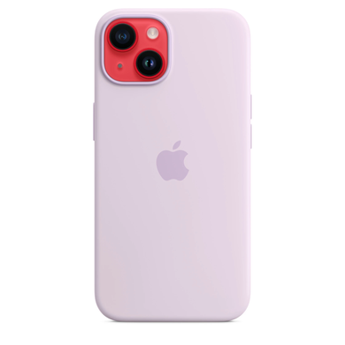 Чехол Silicone Case with Magsafe для Apple iPhone 14 Storm Blue AAA фото