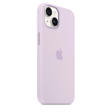 Чохол Apple Silicone case with MagSafe для iPhone 14 Lilac AAA фото