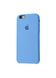 Чохол силіконовий soft-touch ARM Silicone Case для iPhone 5 / 5s / SE блакитний Cornflower фото