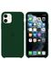 Чохол силіконовий soft-touch ARM Silicone Case для iPhone 11 зелений Dark Green