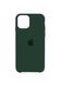 Чохол силіконовий soft-touch ARM Silicone Case для iPhone 11 зелений Dark Green