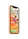 Чохол силіконовий soft-touch Apple Silicone case with Mag Safe для iPhone 12 Pro Max помаранчевий Cantaloupe