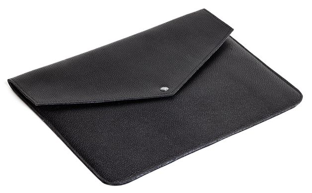 Кожаный чехол-конверт Gmakin для Macbook New Air 13 (2018-2020) черный (GM54-13New) Black фото