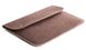 Кожаный чехол-конверт Gmakin для Macbook Air 13 (2012-2017) / Pro Retina 13 (2012-2015) коричневый (GM47) Brown