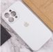 Чохол Silicone Case Full Camera Protective (AA) для Apple iPhone 13 Pro (Білий / White)