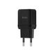 СЗУ 1USB Hoco C11 Black + USB Cable MicroUSB (1A)
