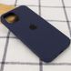 Чехол Silicone Case Full Protective AA для Apple iPhone 13 Midnight Blue