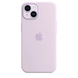 Чохол Apple Silicone case with MagSafe для iPhone 14 Lilac AAA