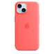 Чохол Apple Silicone case with MagSafe для Apple iPhone 15 Guava AAA