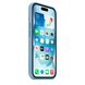Чохол Apple Silicone case with MagSafe для Apple iPhone 15 Winter Blue AAA