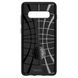 Чехол противоударный Spigen Original Liquid Air для Samsung Galaxy S10 Plus матовый черный Matte Black