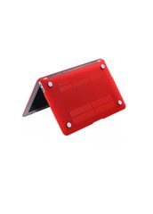 Пластиковый чехол для MacBook 12 красный ARM защитный Clear Red фото
