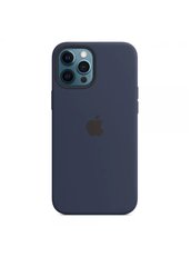 Чохол силіконовий soft-touch ARM Silicone Case для iPhone 12 Pro Max синій Deep Navy фото