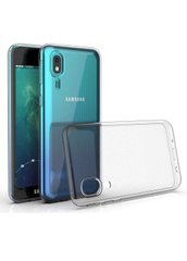 Чехол силиконовый ARM Samsung A2 Core прозрачный Clear фото