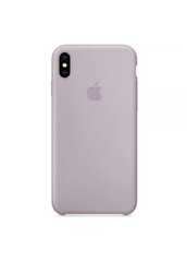Чохол силіконовий soft-touch ARM Silicone case для iPhone X / Xs сірий Lavender фото