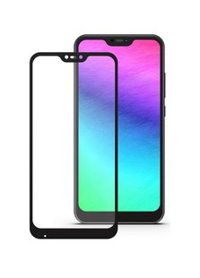 Защитное стекло 3D с рамкой для Xiaomi Mi 8 (black) фото