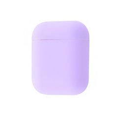 Силиконовый чехол для Airpods 1/2 фиолетовый ARM тонкий Violet фото