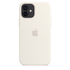 Чохол силіконовий soft-touch Apple Silicone Case 1:1 for iPhone 12 mini with MagSafe білий White фото