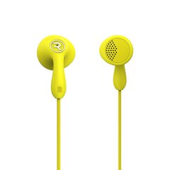 Навушники вкладиші Remax (OR) RM-301 3.5 Jack з мікрофоном жовті Yellow фото