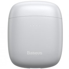 Навушники бездротові вкладиші Baseus W04 Pro Bluetooth з мікрофоном білі White фото