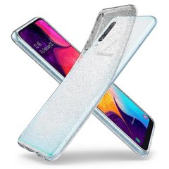 Чехол силиконовый Spigen Original для Samsung Galaxy A50/A50s/A30s Liquid Crystal Glitter прозрачный Clear фото