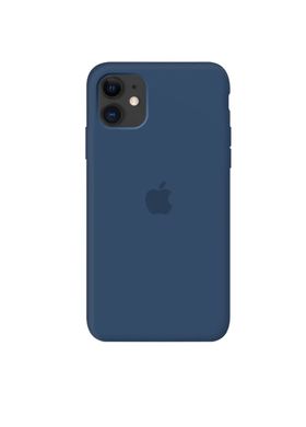 Чохол силіконовий soft-touch ARM Silicone Case для iPhone 11 синій Blue Cobalt фото