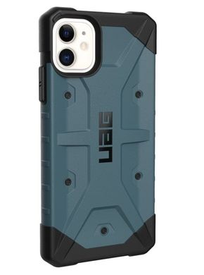 Чохол протиударний UAG Pathfinder для iPhone 11 синій ТПУ + пластик Slate фото