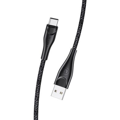 Кабель USB to USB Type-C Usams US-SJ395 U41 2 метра чорний Black фото