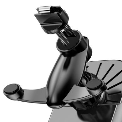 Холдер Baseus Wireless Charger Smart Vehicle Bracket Holder (WXZN-01) Black фото