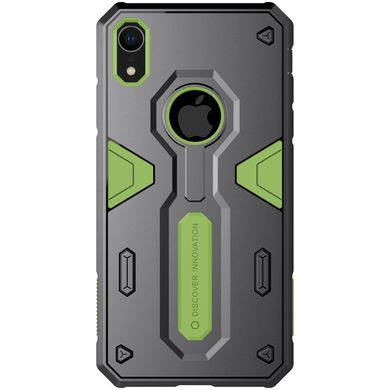 Чохол протиударний Nillkin Defender II Case для iPhone Xr чорний ТПУ + пластик Green фото