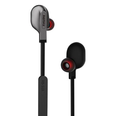 Навушники бездротові вакуумні Remax (OR) RB-S18 Bluetooth з мікрофоном чорні Black фото