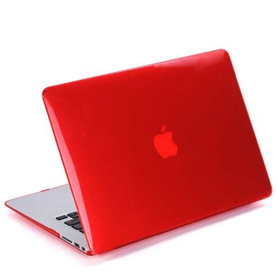 Пластиковый чехол для MacBook 12 красный ARM защитный Clear Red фото