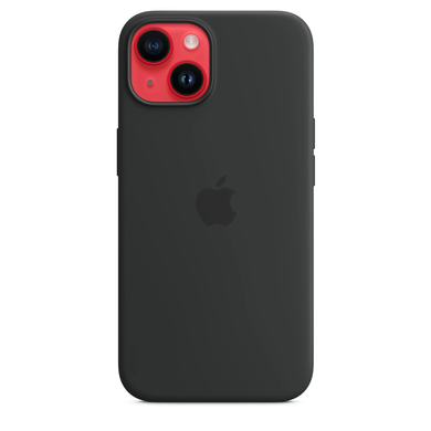 Чехол Silicone Case with Magsafe для Apple iPhone 14 Storm Blue AAA фото