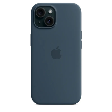 Чохол Silicone Case with MagSafe для Apple iPhone 15 Soft Mint AAA фото