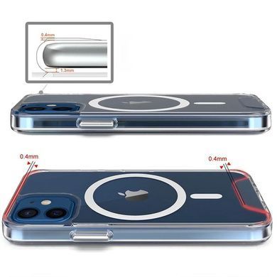 Чохол Space Transparent Case with MagSafe для Apple iPhone 14 Pro Max Clear фото