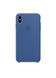 Чохол силіконовий soft-touch Apple Silicone case для iPhone Xs Max синій Delft Blue фото