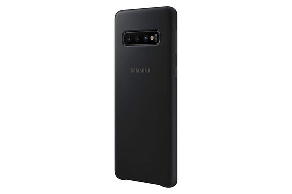 Чехол силиконовый soft-touch Silicone Cover для Samsung S10e черный Black фото