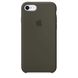 Чохол силіконовий soft-touch ARM Silicone case для iPhone 7 Plus / 8 Plus сірий Dark Olive фото