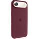 Чeхол Silicone Case Full Protective AA для Apple iPhone 17 Air Plum