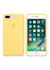 Чохол силіконовий soft-touch Apple Silicone case для iPhone 7 Plus / 8 Plus жовтий Pollen фото