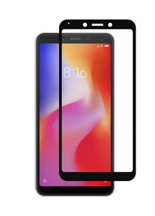 Защитное стекло 3D для Xiaomi Redmi 6/6А Black фото