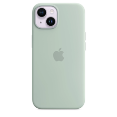 Чохол Silicone Case with Magsafe для iPhone 14 Succulent AAA фото