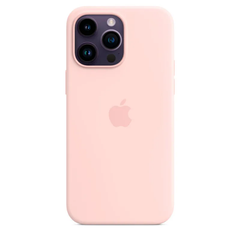 Чохол Silicone Case with Magsafe для iPhone 14 Pro Max Chalk Pink AAA фото