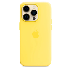 Чохол Apple Silicone case with MagSafe для iPhone 14 Pro Canary Yellow AAA фото