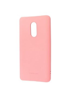 Чохол силіконовий Hana Molan Cano щільний для Xiaomi Redmi Note 4X рожевий Pink фото