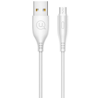 USB Cable Usams US-SJ268 Round U18 MicroUSB White 1m фото