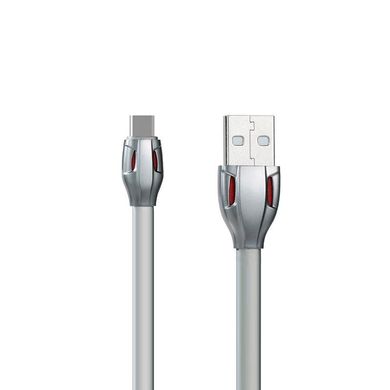 USB Cable Remax (OR) Laser RC-035a Type-C Grey 1m фото